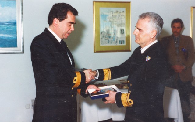 Αποστρατεία Αρχιπλοιάρχου Παλληκάρη 2002