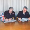 1998 Signing of Bilateral Agreement HNHS - UKHO 